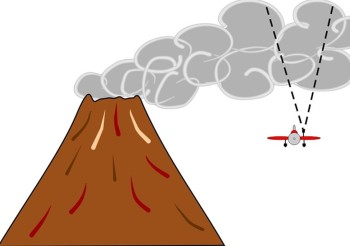 How gas concentration measurements are collected. A plane containing measurement equipment flies under the plume several times and measures a concentration. Each concentration is converted to an emission rate, and we calculate the mean emission rate.