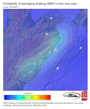 GeoNet: Earthquake forecasts