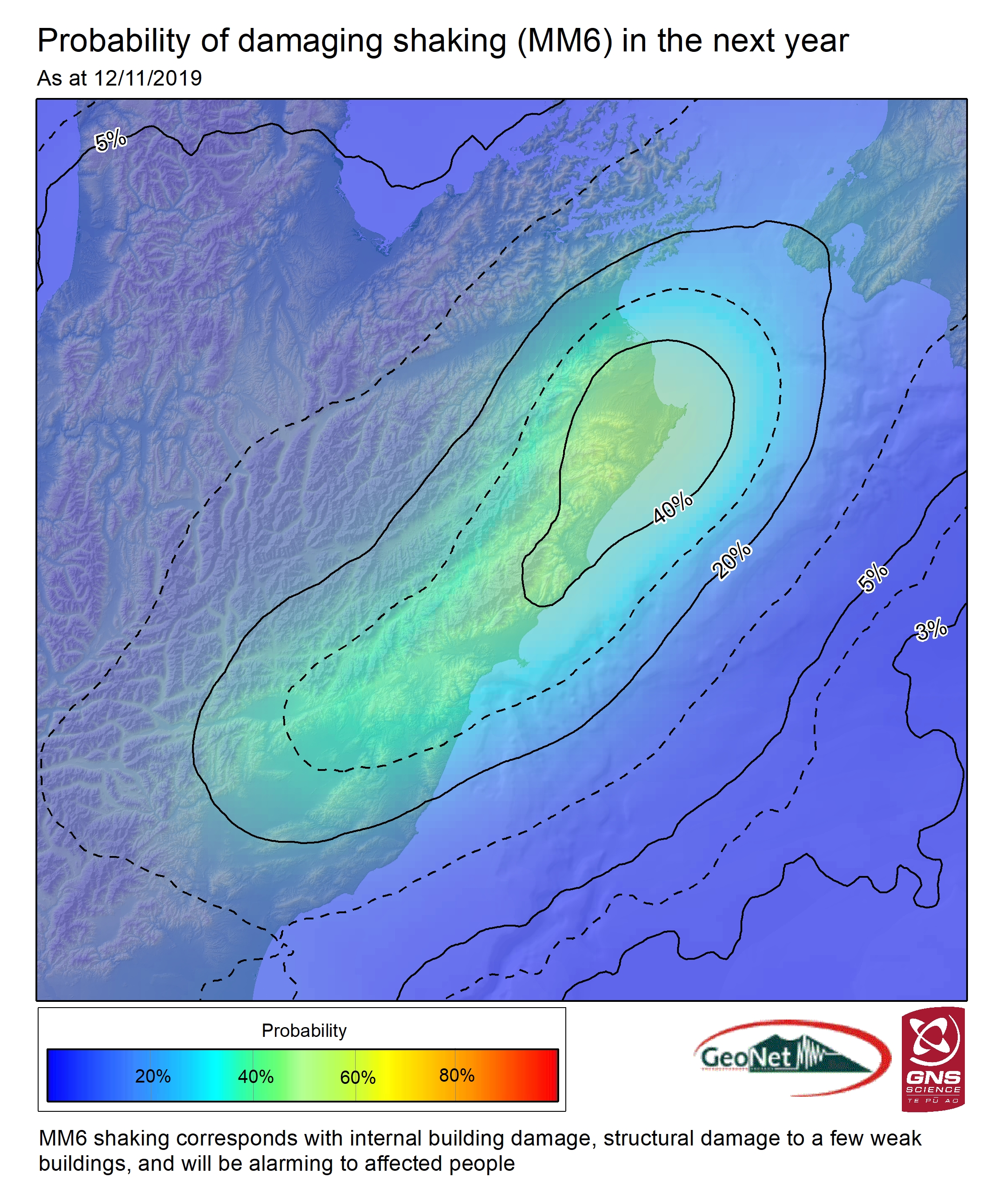 Geonet Earthquake Forecasts